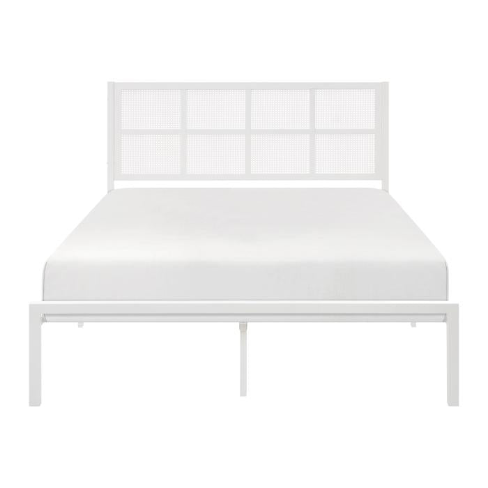 1635WHK-1EK-Bedroom Eastern King Platform Bed Half Price Furniture