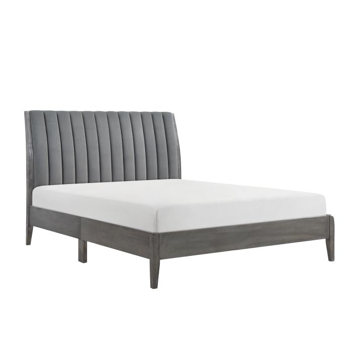 Dade Queen Platform Bed - Bed - Half Price Furniture