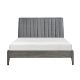 Dade Queen Platform Bed Half Price Furniture