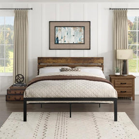 Marshall Queen Platform Bed - Bed - Half Price Furniture