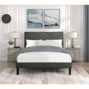 Raina Queen Platform Bed - Bed - Half Price Furniture