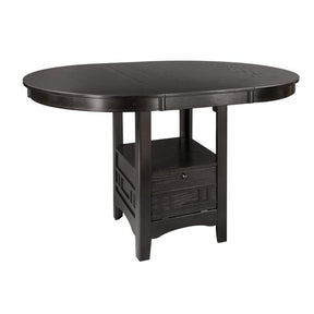 Junipero Round / Oval Counter Height Table with Storage Base - Table - Half Price Furniture
