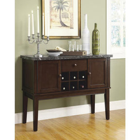 Decatur Server, Marble Top - Server - Half Price Furniture