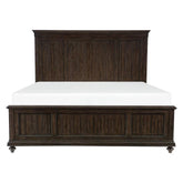 Homelegance Cardona King Panel Bed in Driftwood Charcoal 1689K-1EK* Half Price Furniture