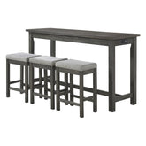 5713GY - 4-Piece Pack Counter Height Set Half Price Furniture