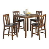 5746-36 - 5-Piece Pack Counter Height Set Half Price Furniture