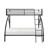 B2020BKTF-1 - Twin/Full Bunk Bed Half Price Furniture