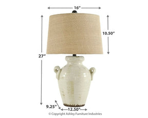 Emelda Table Lamp - Lamp - Half Price Furniture