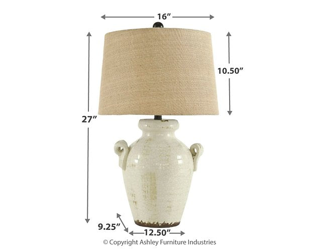 Emelda Table Lamp - Half Price Furniture