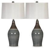 Niobe Table Lamp (Set of 2)  Half Price Furniture