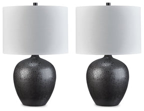 Ladstow Lamp Set Half Price Furniture