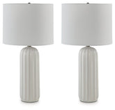 Clarkland Table Lamp (Set of 2) Half Price Furniture