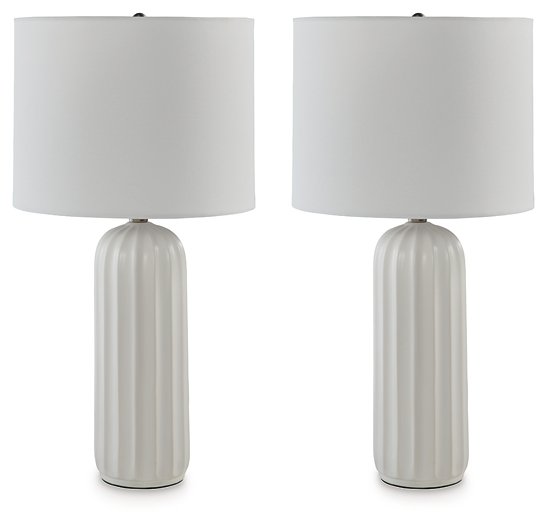 Clarkland Table Lamp (Set of 2) Half Price Furniture