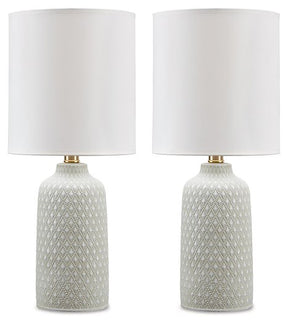Donnford Lamp Set Half Price Furniture