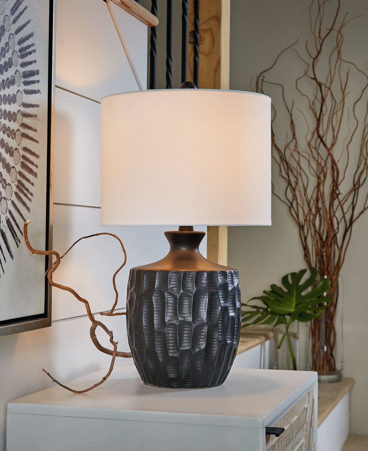 Ellisley Lamp Set - Table Lamp Set - Half Price Furniture