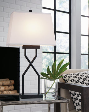 Brookthrone Table Lamp (Set of 2) - Lamp - Half Price Furniture