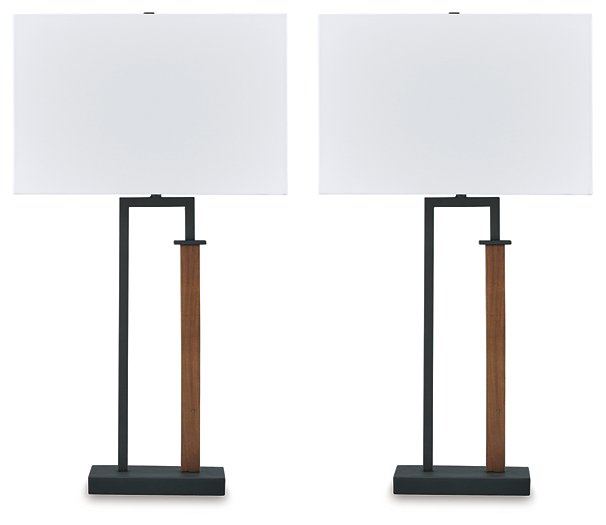 Voslen Table Lamp (Set of 2) - Half Price Furniture