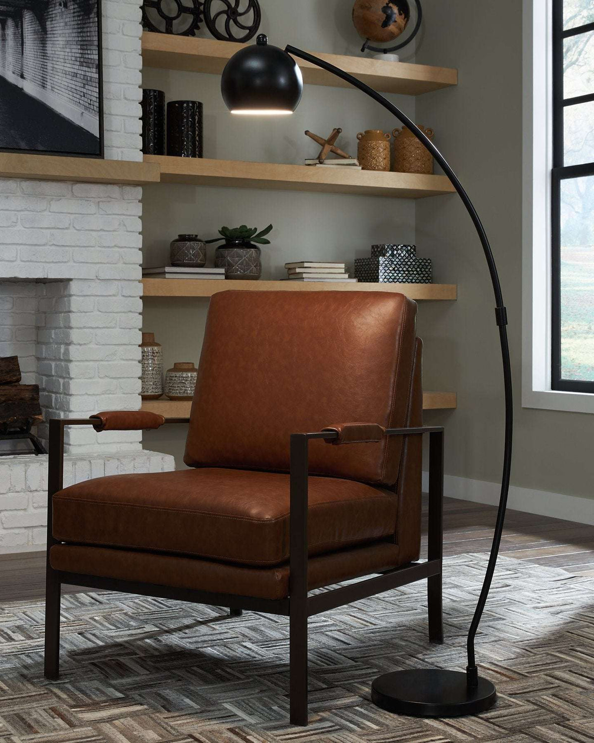 Marinel Floor Lamp - Half Price Furniture