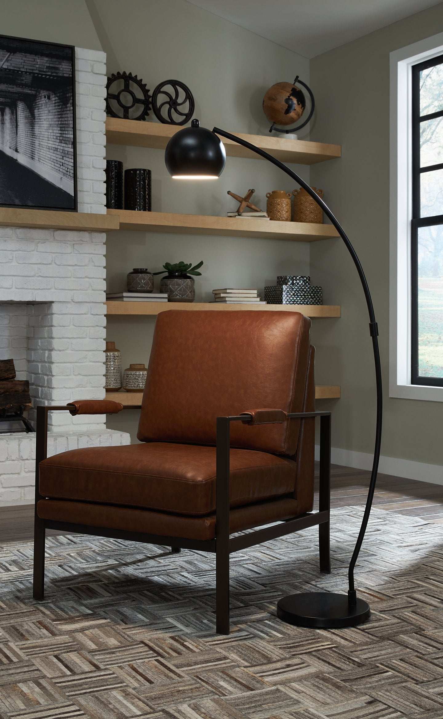 Marinel Floor Lamp - Half Price Furniture