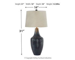 Evania Table Lamp - Lamp - Half Price Furniture
