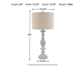 Bernadate Lamp Set - Half Price Furniture