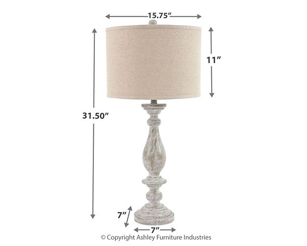 Bernadate Lamp Set - Half Price Furniture