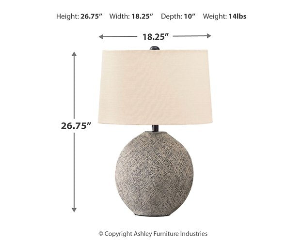 Harif Table Lamp - Half Price Furniture