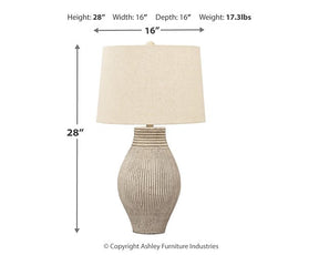 Layal Table Lamp - Half Price Furniture