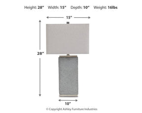 Amergin Table Lamp (Set of 2) - Lamp Set - Half Price Furniture