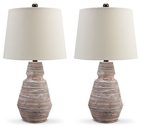 Jairburns Table Lamp (Set of 2) - Half Price Furniture