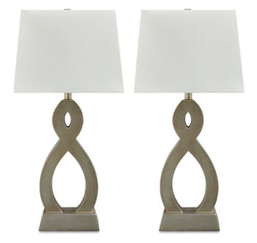 Donancy Table Lamp (Set of 2) - Lamp Set - Half Price Furniture