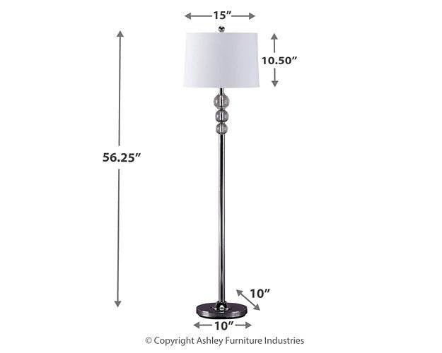 Joaquin Floor Lamp - Half Price Furniture