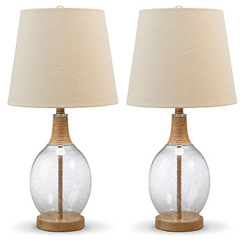 Clayleigh Table Lamp (Set of 2) - Half Price Furniture