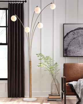 Taliya Arc Lamp - Half Price Furniture