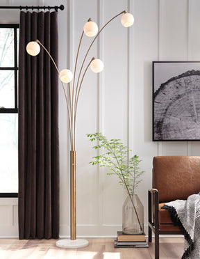 Taliya Arc Lamp - Half Price Furniture