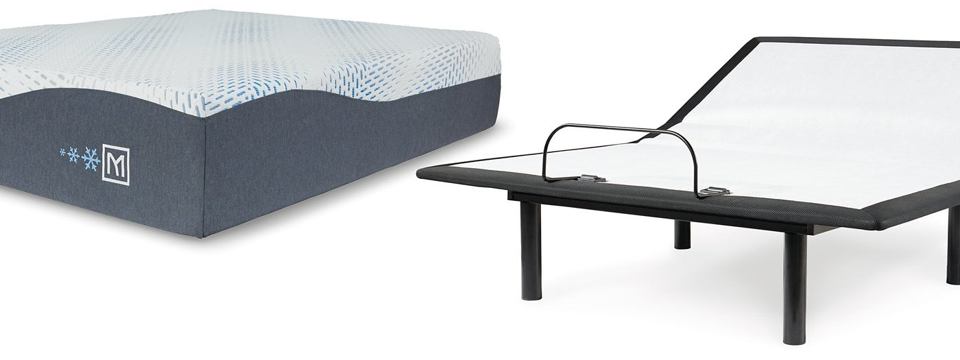 Millennium Luxury Gel Memory Foam Mattress and Base Set Half Price Furniture