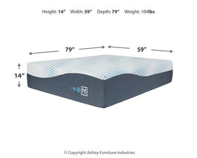 Millennium Cushion Firm Gel Memory Foam Hybrid Mattress and Base Set - Half Price Furniture