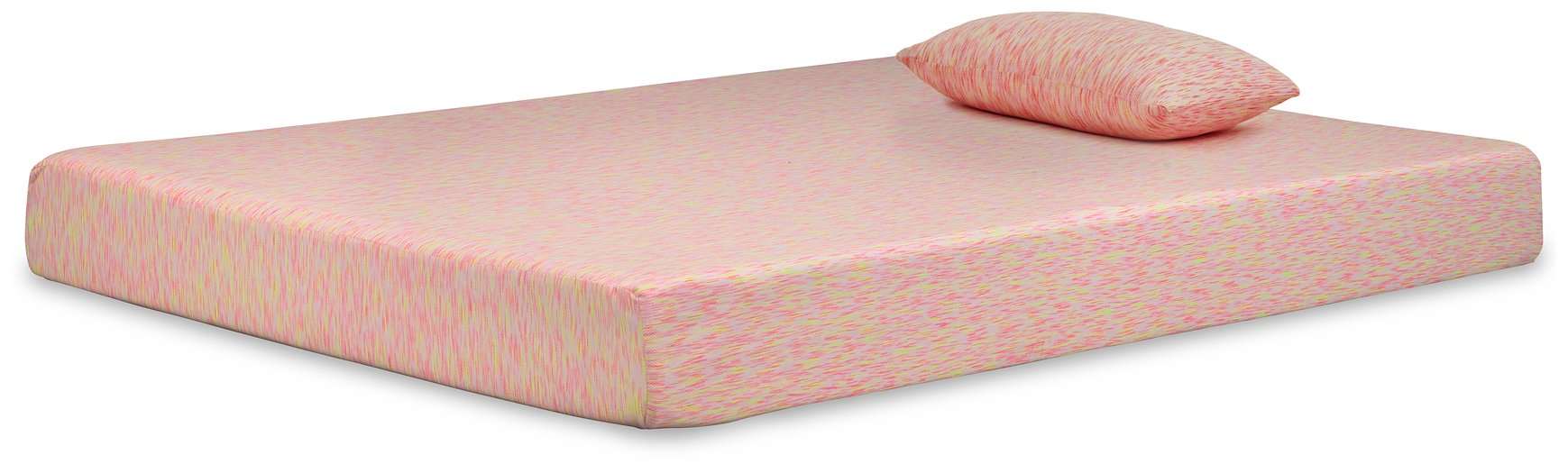 iKidz Pink Mattress and Pillow - Half Price Furniture