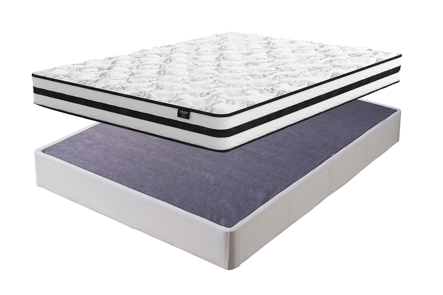 8 Inch Chime Innerspring Mattress Set 8 Inch Chime Innerspring Mattress Set Half Price Furniture