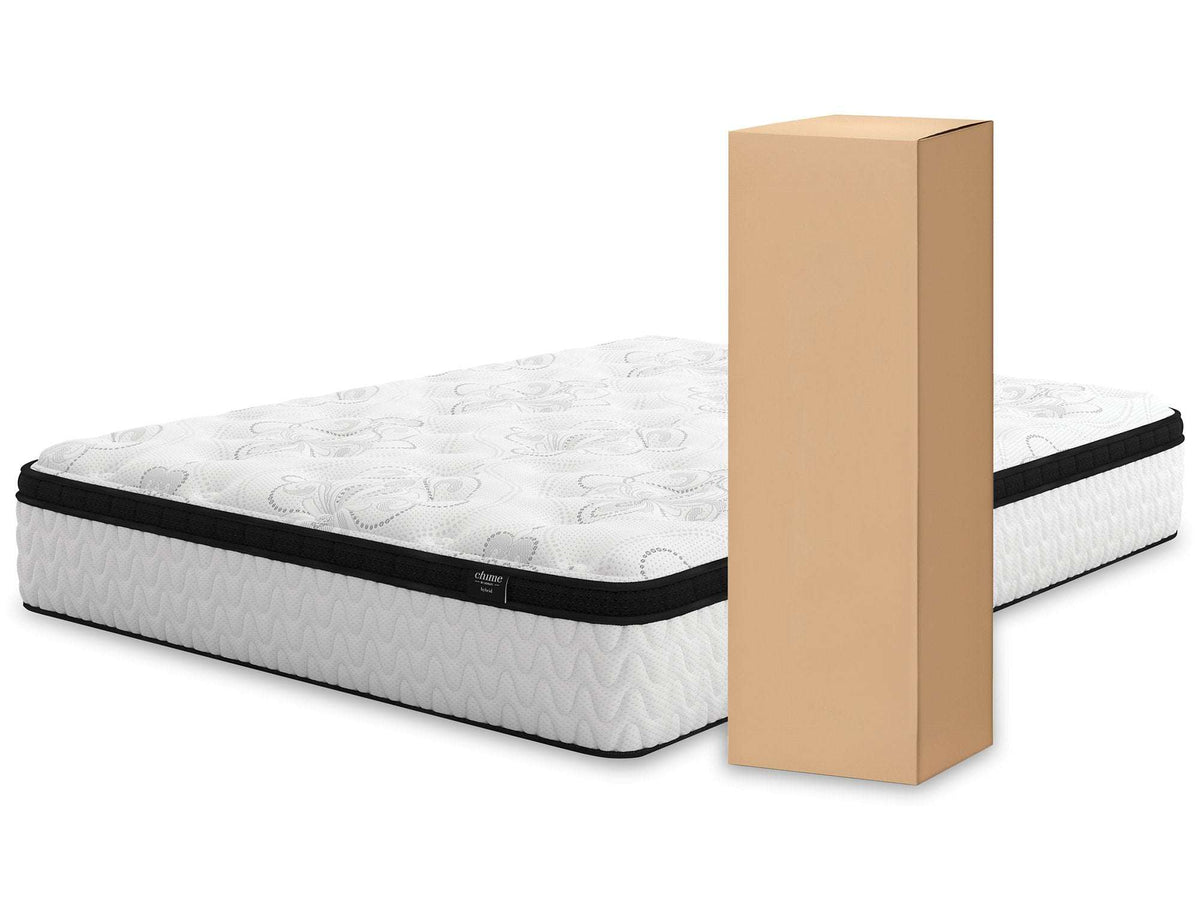 Chime 12 Inch Hybrid 2-Piece Mattress Set - Mattress Set - Half Price Furniture