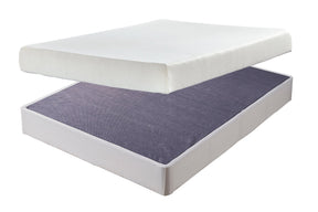 Chime 8 Inch Memory Foam Mattress Set - Mattress Set - Half Price Furniture