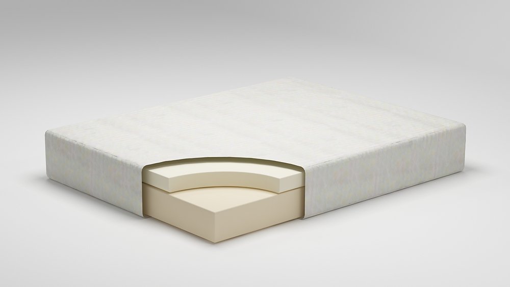 Chime 12 Inch Memory Foam Mattress in a Box - Half Price Furniture