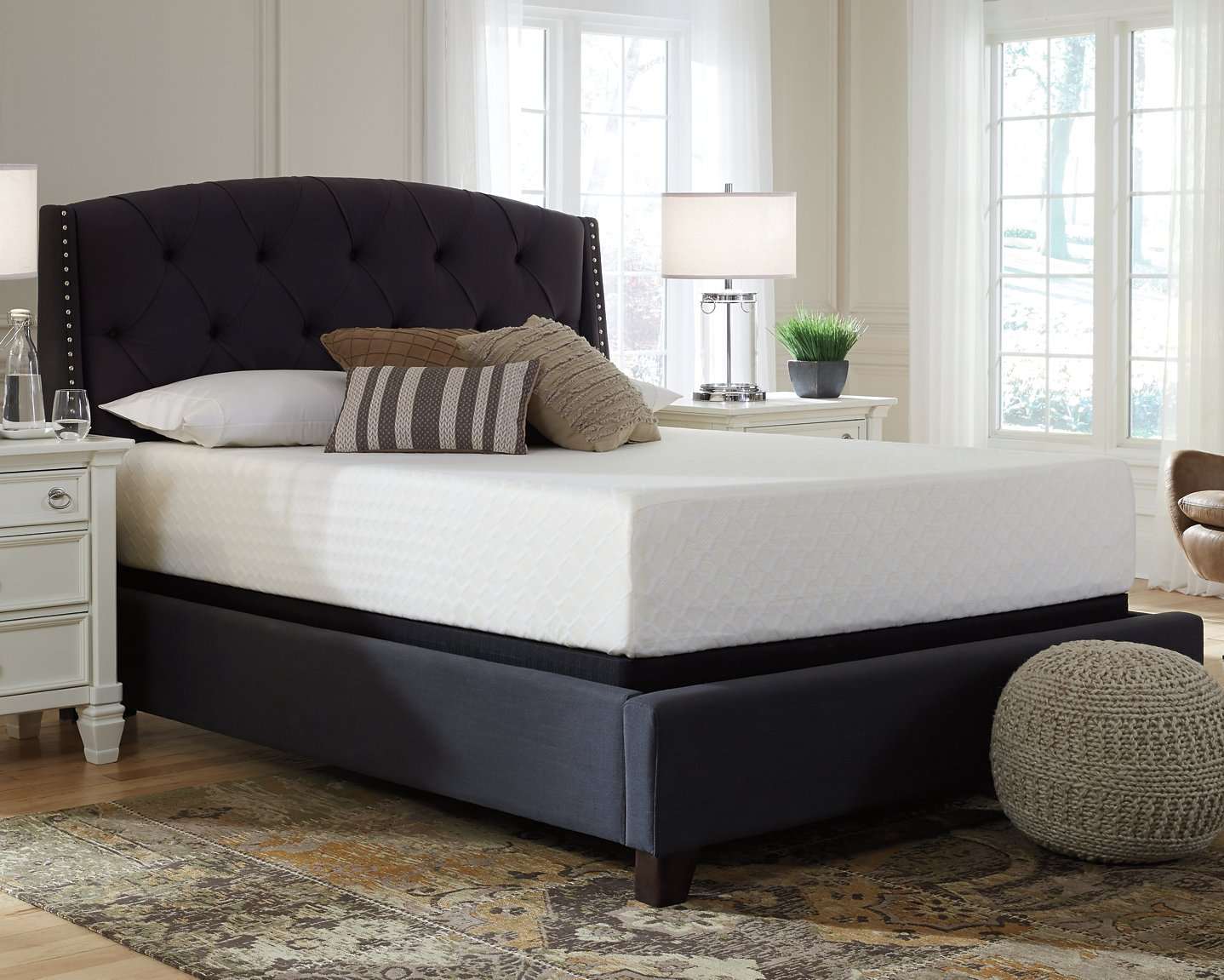 Chime 12 Inch Memory Foam Mattress in a Box - Mattress - Half Price Furniture