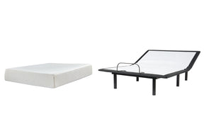 Chime 12 Inch Memory Foam Mattress Set - Mattress Set - Half Price Furniture