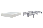 Chime 12 Inch Memory Foam Mattress Set Half Price Furniture