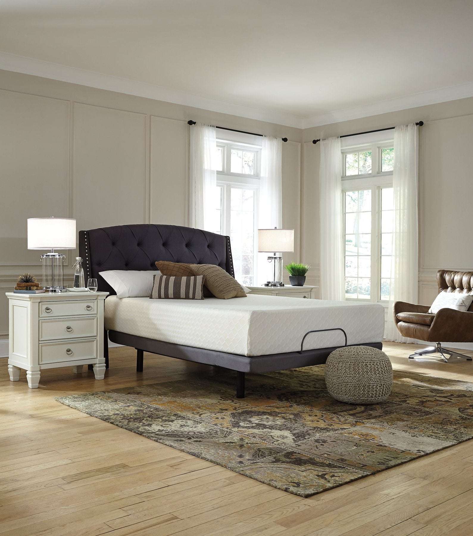 Chime 12 Inch Memory Foam Mattress in a Box - Mattress - Half Price Furniture