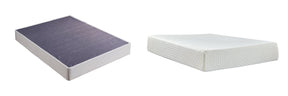 Chime 12 Inch Memory Foam Mattress Set - Mattress Set - Half Price Furniture