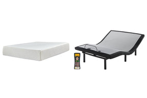 Chime 12 Inch Memory Foam Mattress Set - Mattress Set - Half Price Furniture