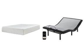 Chime 12 Inch Memory Foam Mattress Set - Mattress Set - Half Price Furniture