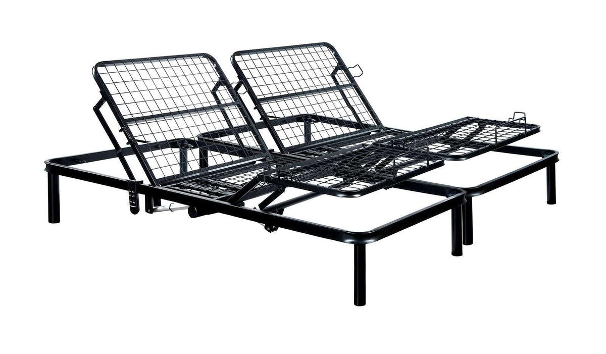 FRAMOS Black Adjustable Bed Frame - E.King Half Price Furniture
